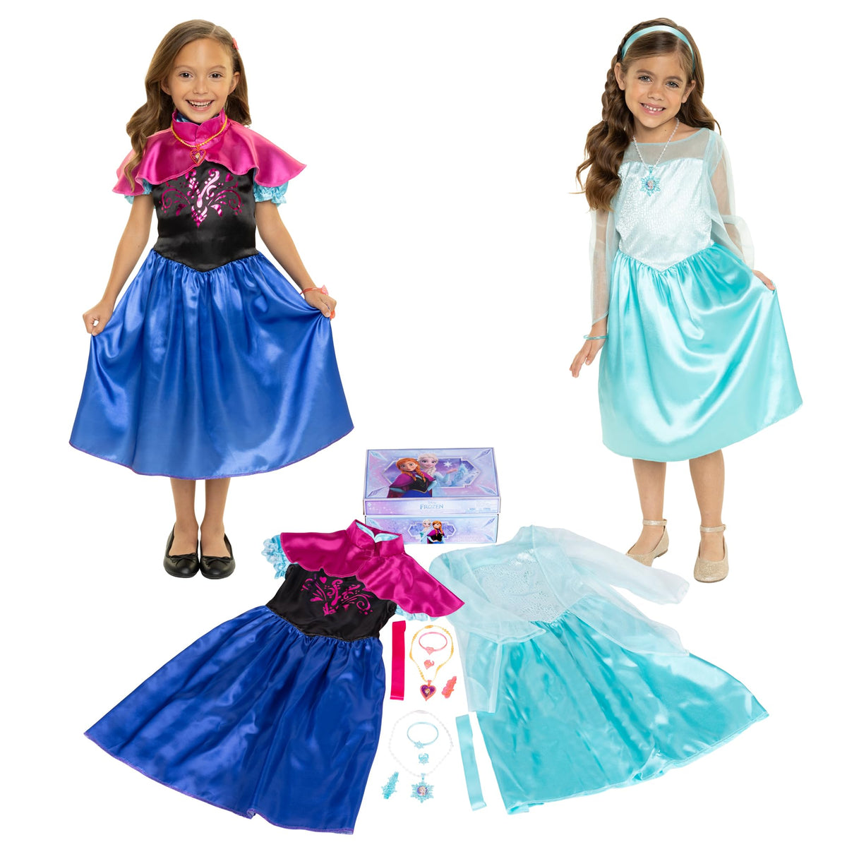 Disney Princess Dress Up Moana Trunk 11-Pc Island Set 4-6X