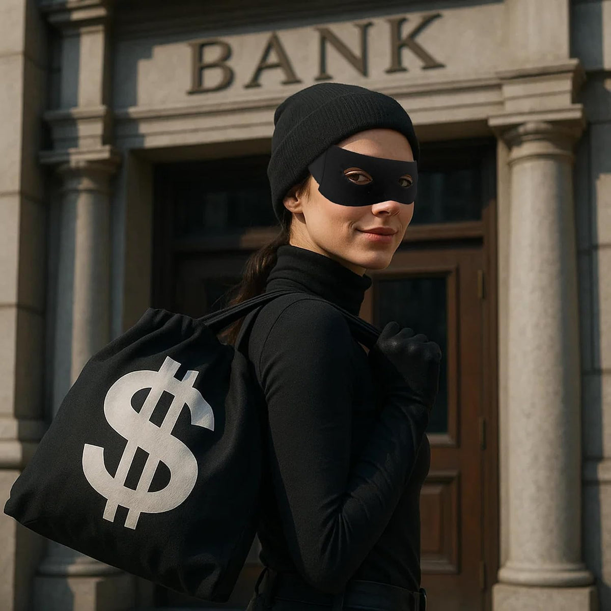 Black Bandit Mask | Black Eye Mask Costume | Masquerade Half Masks | Villian Dress Up Accessories | Superhero Costumes Accessories | Ninja Eye Masks | Masquerade Costume Accessory | 7"