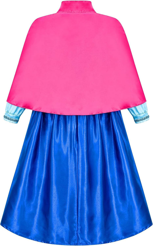 Avady Princess Dress for Girls Princess Costumes Kids Cosplay Dress Up