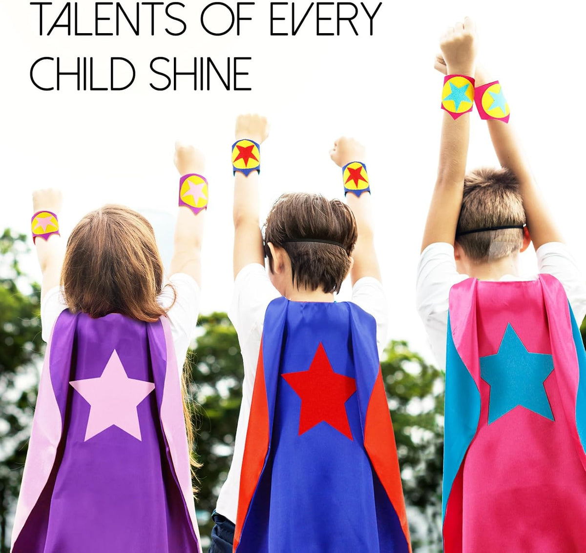 iROLEWIN Kids-Superhero-Cape and Mask for Boys-Girls Super-Hero-Costumes