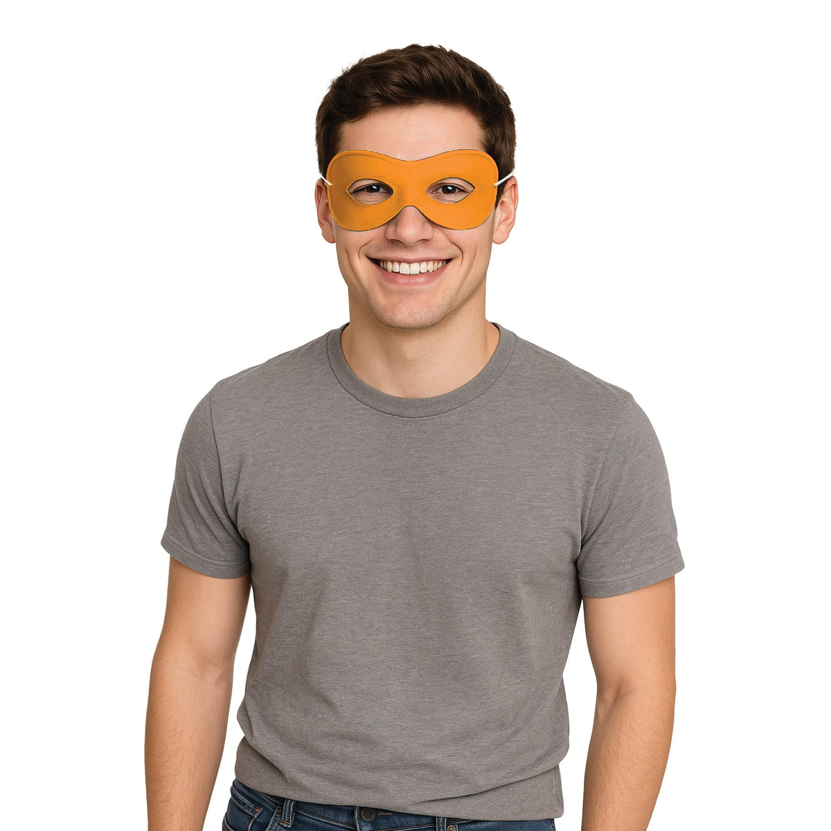 Beistle Pink Fabric Hero Masks.