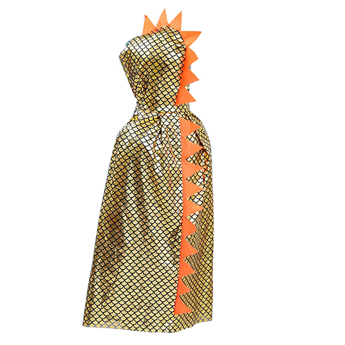 QIAONIUNIU Dinosaur Costumes Green Dragon Cape Halloween Dress Up Clothes 3-8 Years Old