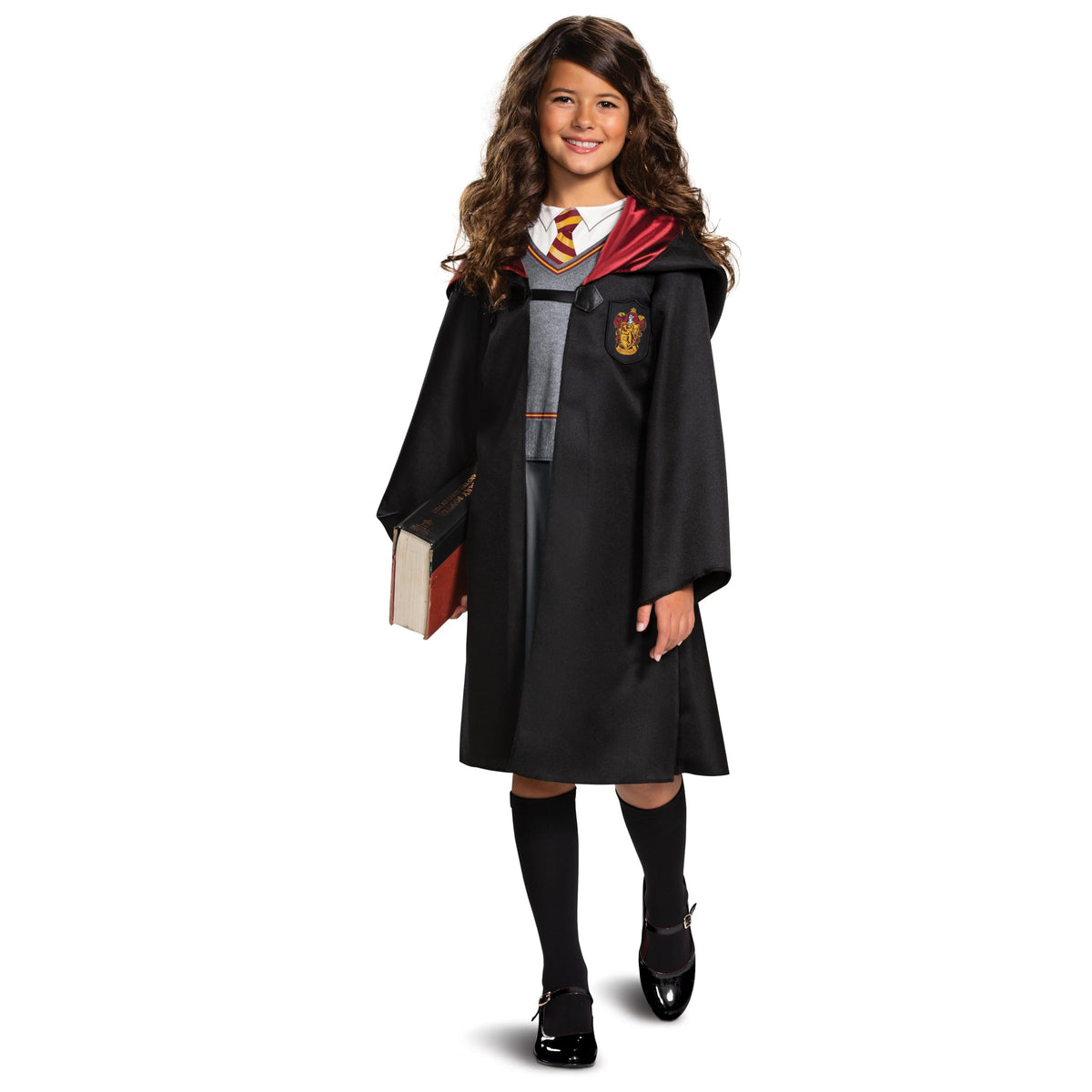 Disguise Hermione Granger Costume, Official Harry Potter Wizarding World Outfit for Kids, Classic Child Size Extra Small (3T-4T)