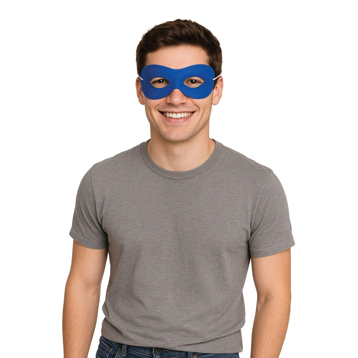 Beistle Pink Fabric Hero Masks.