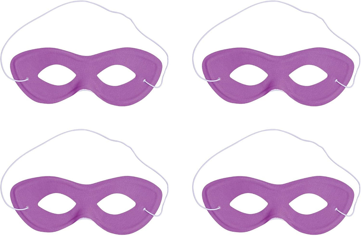 Beistle Pink Fabric Hero Masks.