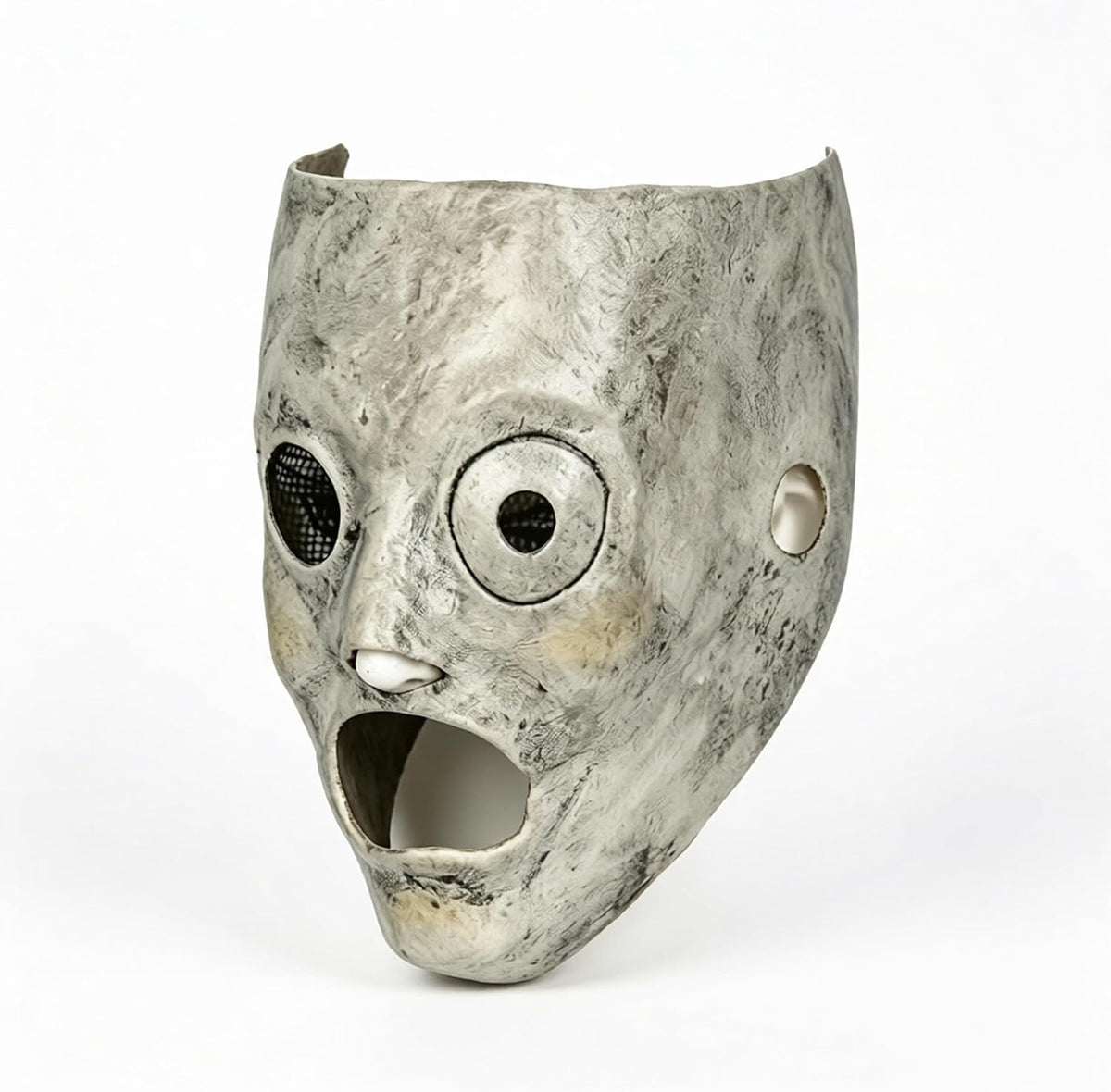 GTETKDE Scary Full Face Latex Mask for Men, Creepy Design Costume Accessories for Halloween Party Cosplay Dress‑up