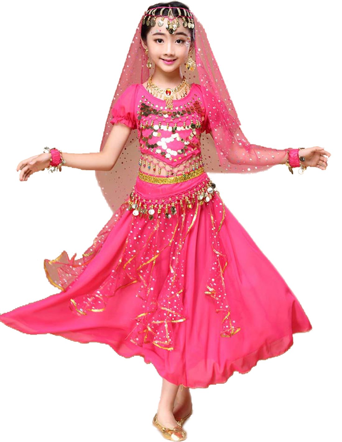 Astage Girl Belly Dance Sequin Indian Dance Costume Halloween Wear Carnival Sets