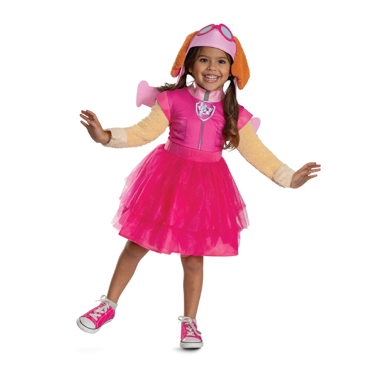 Paw Patrol Skye Tutu Costume, Official Paw Patrol Skye Toddler Costume with Headpiece and Wings