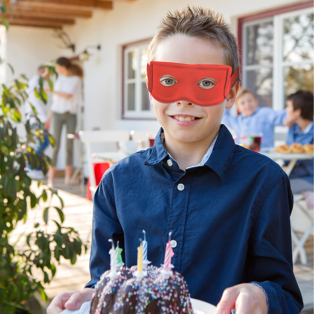 BOXOB 4pcs Turtle Party Decorations Eye Masks