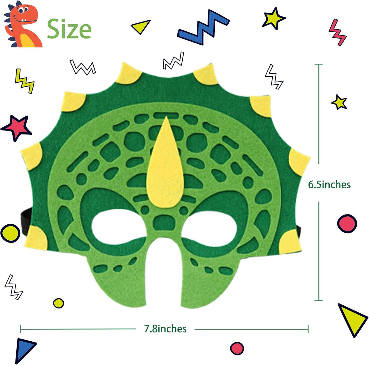 Felt Masks for Kids Party Masks Birthday Masquerade Supplies Decorations Halloween Masks