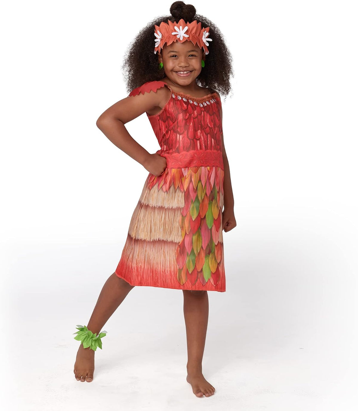 Disney Princess Dress Up Moana Trunk 11-Pc Island Set 4-6X