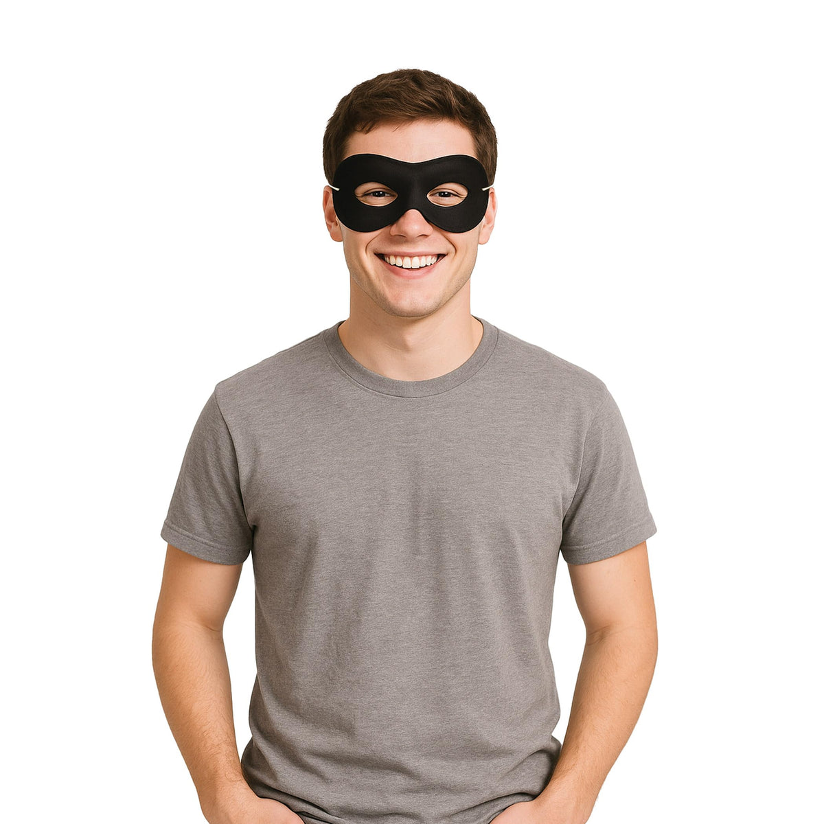 Beistle Pink Fabric Hero Masks.