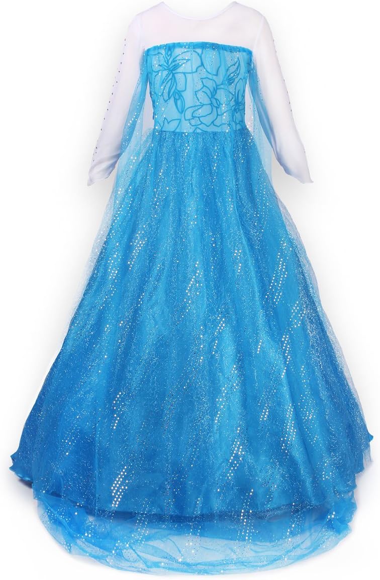 JerrisApparel Princess Dress Queen Costume Cosplay Dress Up with Accessories