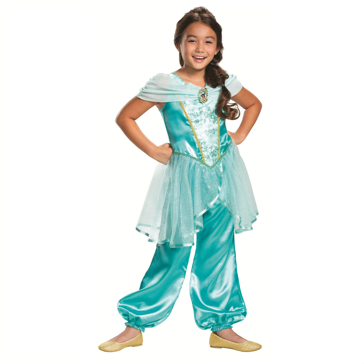 Jasmine Classic Disney Princess Girls Costume