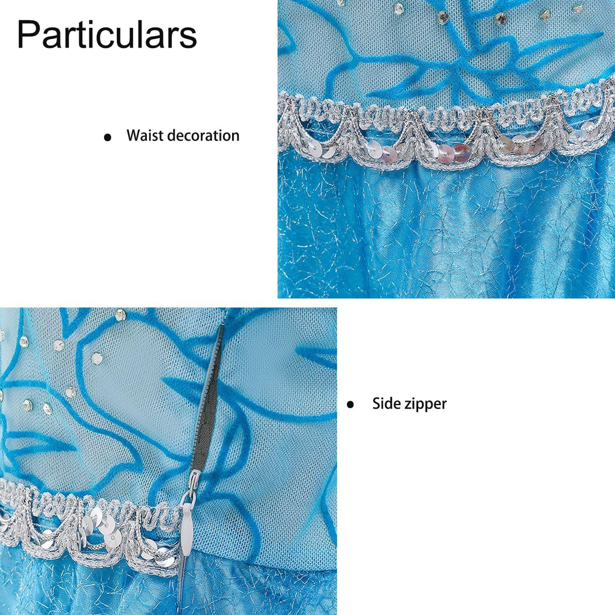 Princess Costume Princess Dresses for Girls Dress up Fancy Halloween Christmas for Toddler