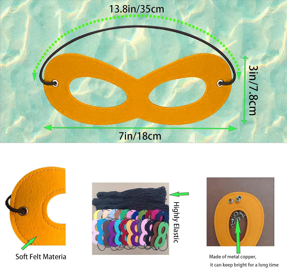 Superhero Masks for Kids,Party Cosplay Dress Up Superhero Eye Masks(25 Pieces)