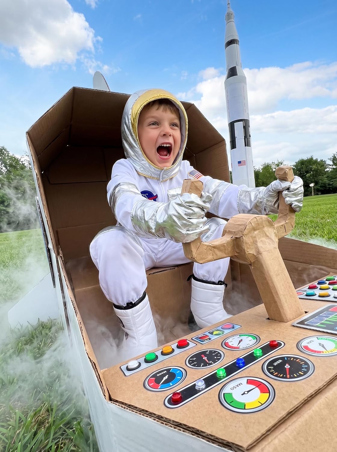 Pilot Costume Kids Astronaut Costume for Boys Girls Space Pretend Dress Up Cosplay Birthday Gifts Halloween