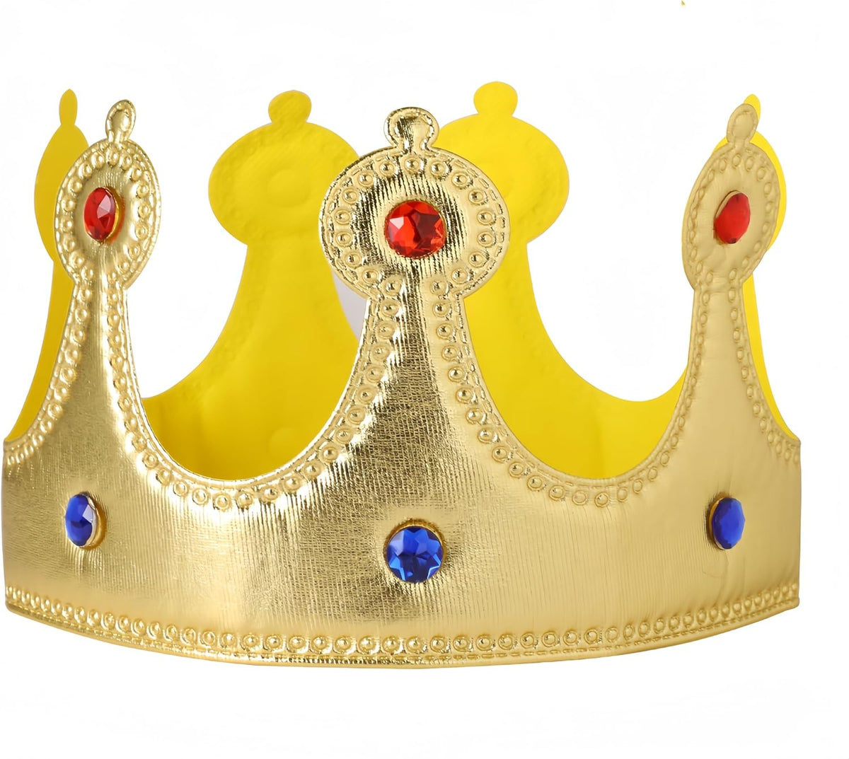 Proumhang Kids King Cape,Kids Prince Cloak with Crown,Queen Royal Robe for Boys Girls,Coronation Cloak,80cm