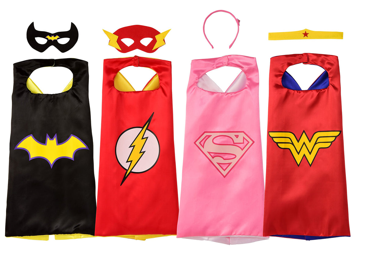 Rubies DC Comics Superheroes: Superhero Cape and Accessory Set for Kids, Boy's One Size