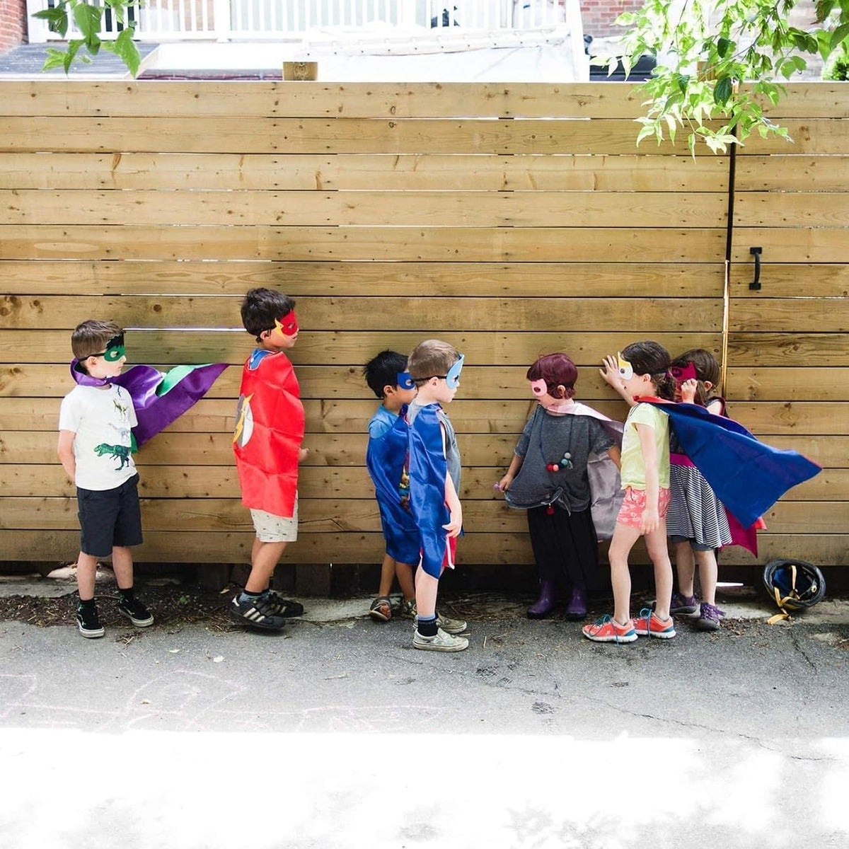 Kids Dress Up Capes and Masks Set, Kids Costume for Party Favor