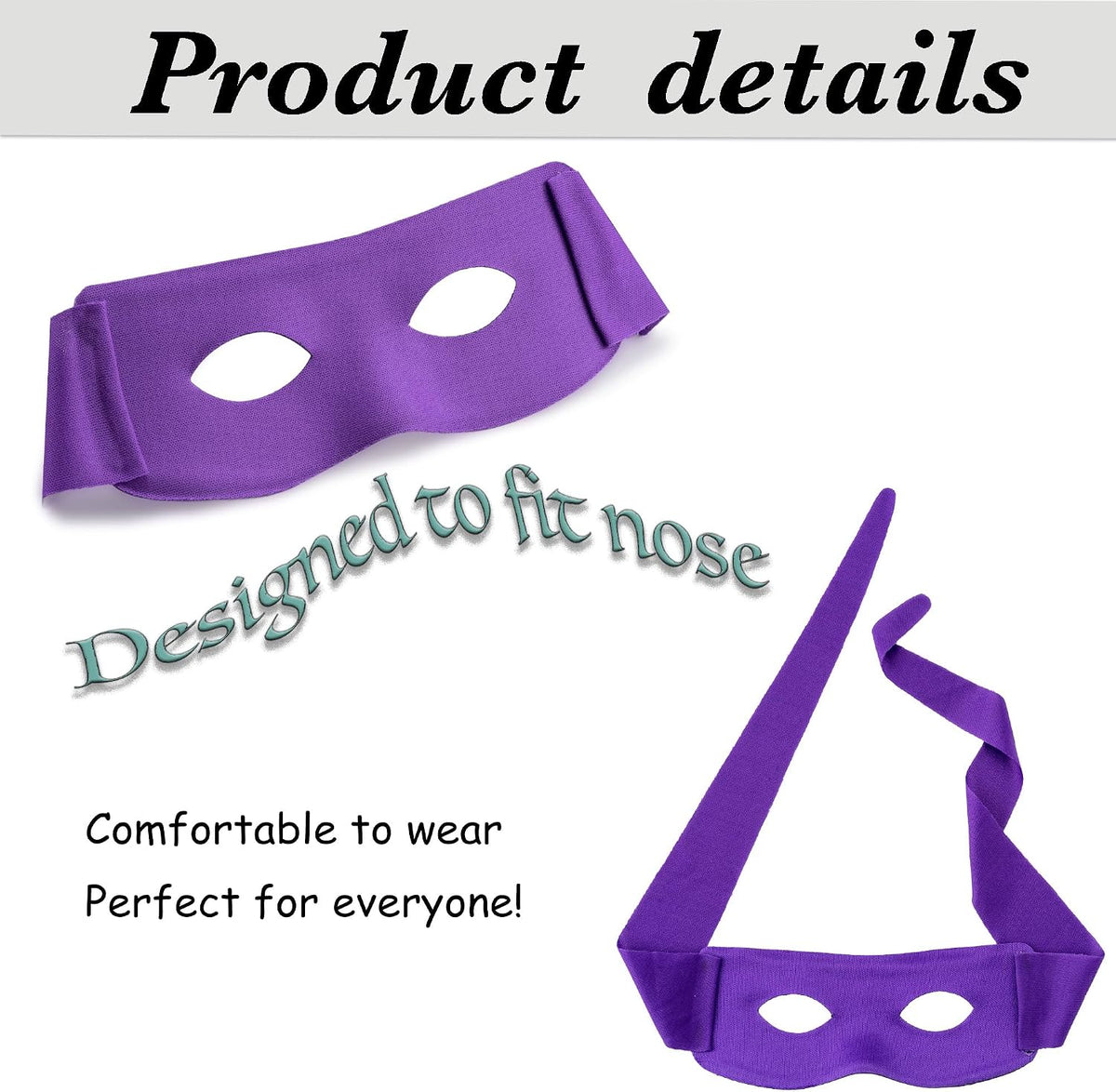 Eybila Halloween Costume Eye Mask Hero Masquerade Party Supplies