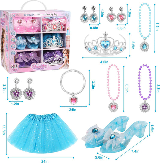 Princess Dress Up, Jewelry Boutique Kit, Skirts, Shoes, Crowns