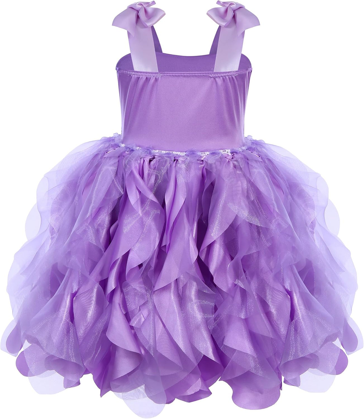 Soyoekbt Fairy Costume for Girls Princess Tutu Dress with Butterfly Wings for Girls Birthday Party Dress Up