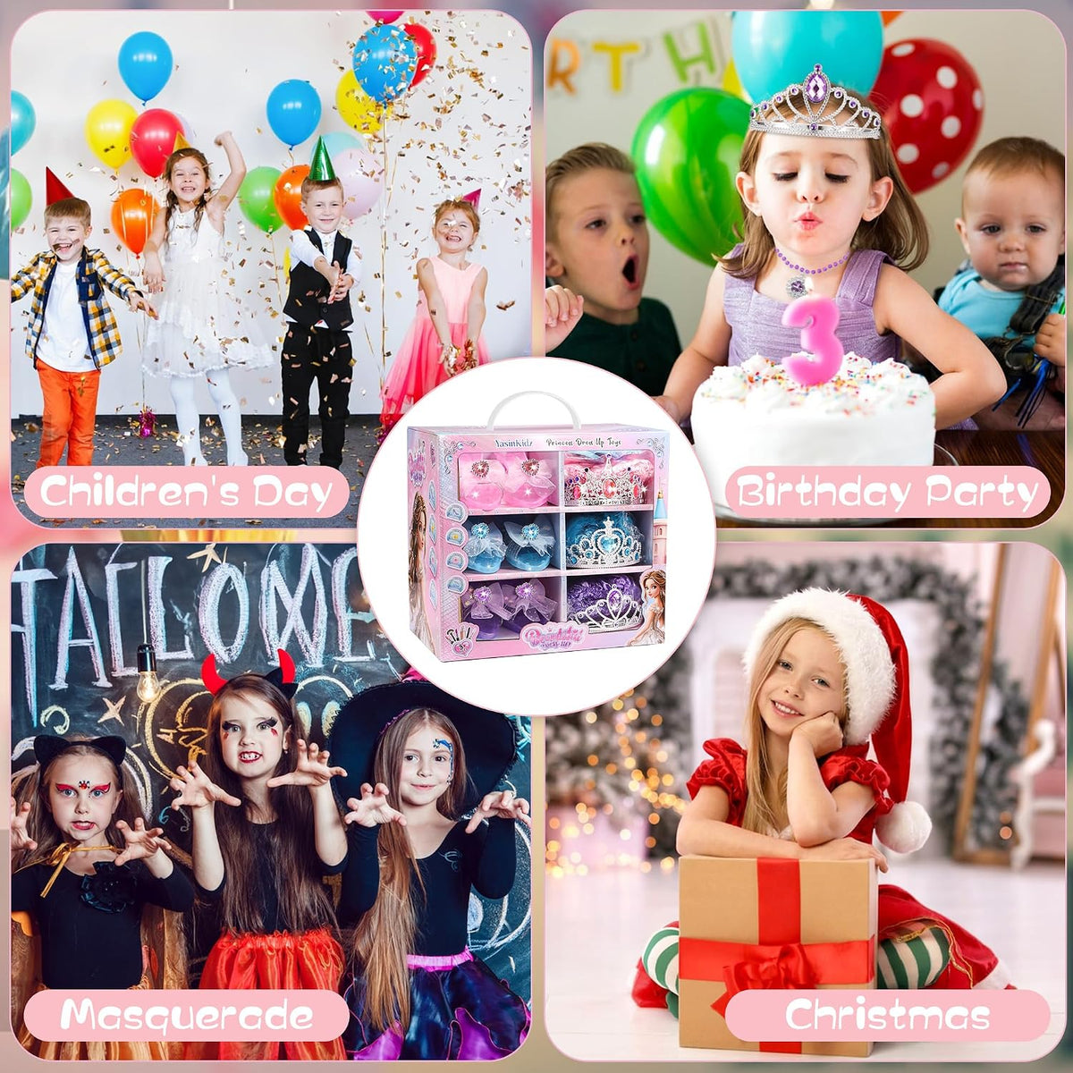Princess Dress Up, Jewelry Boutique Kit, Skirts, Shoes, Crowns