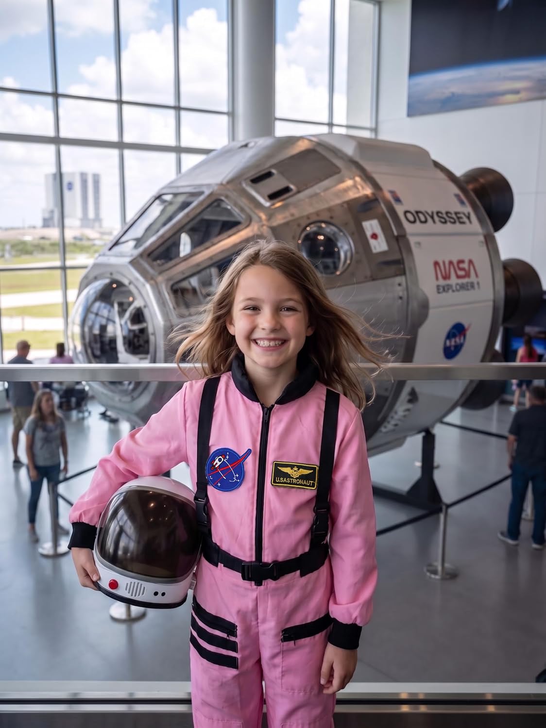 Astronaut Costume for Kids Space Suit Girls Birthday Gifts