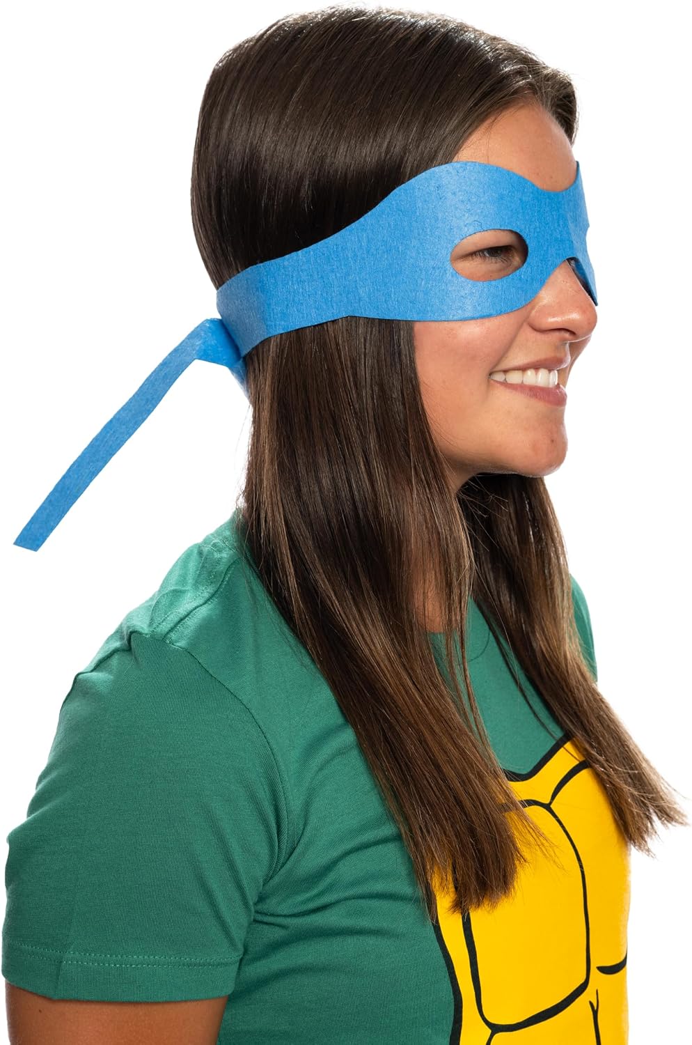 TEENAGE MUTANT NINJA Turtles Mask, Hero Turtle Costume Eye Mask for Halloween, Cosplay, Dress Up, Parties - 4 Felt Eye Masks