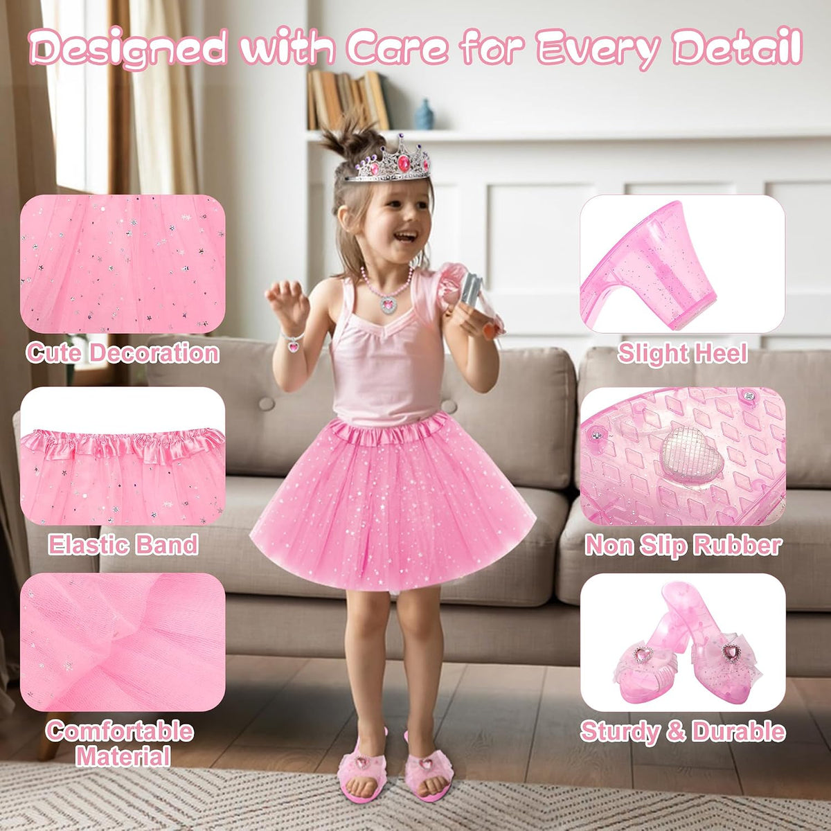 Princess Dress Up, Jewelry Boutique Kit, Skirts, Shoes, Crowns