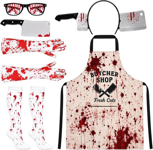 Halloween Butcher Costume Set