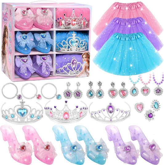 Princess Dress Up, Jewelry Boutique Kit, Skirts, Shoes, Crowns
