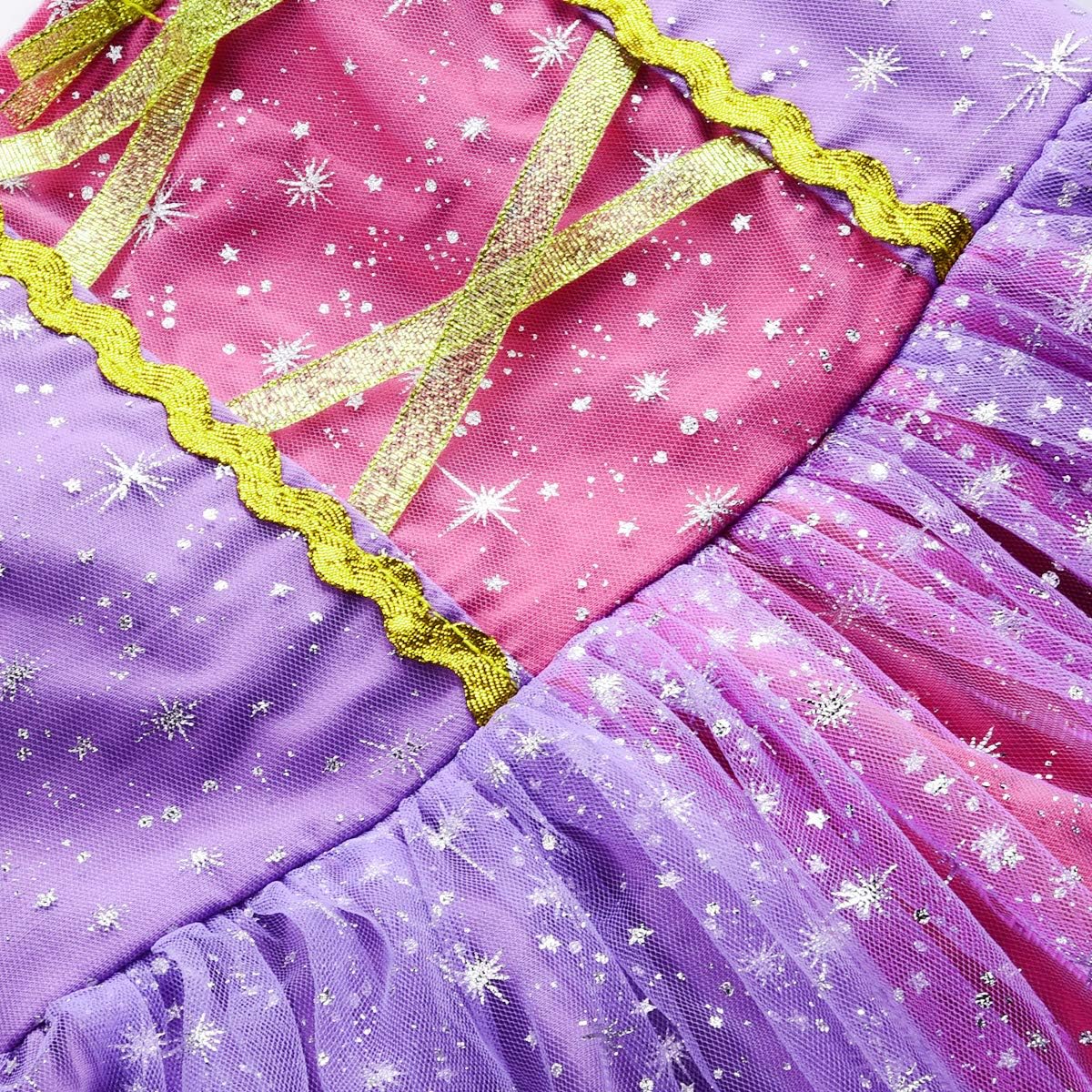 JerrisApparel Girl Princess Costume Dress for Birthday Party