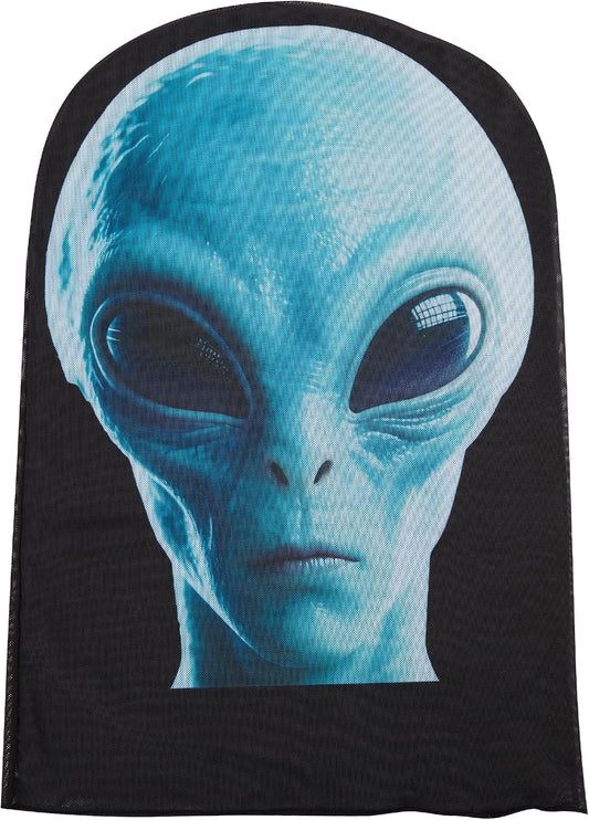 Alien Head Mask Print Spandex Veil Headscarf for Costume Parties & Dress Up